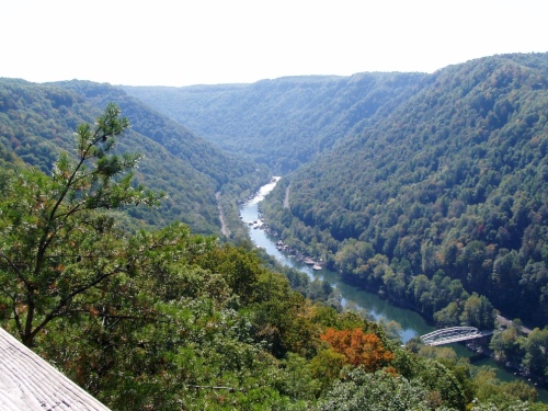 New River Gorge from near the bridge